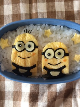 キャラ弁 ミニオン☆